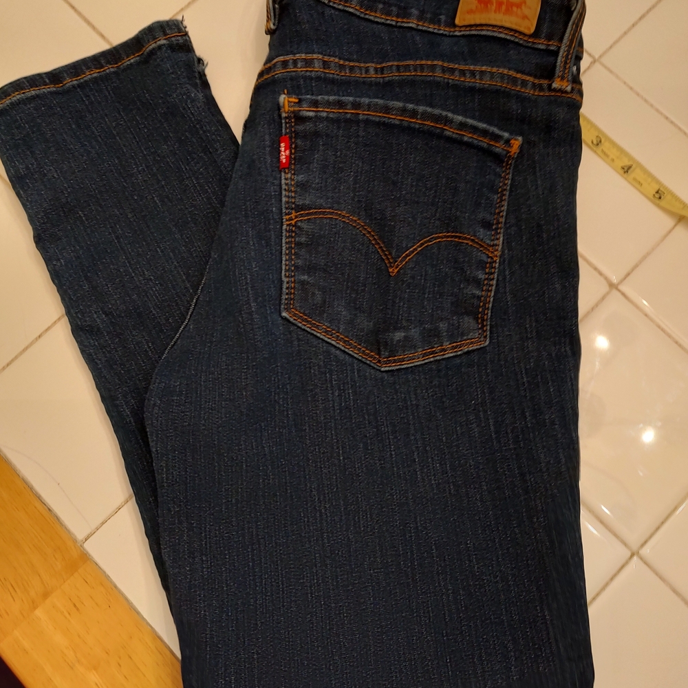 Levi's Dark Blue Denim Jeans